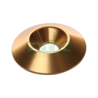 Counter sunk washer 30x8 mm, gold
